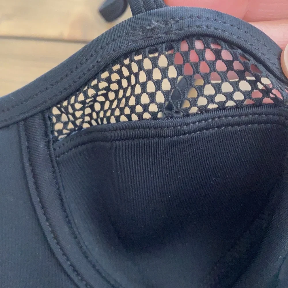 Kendall Kylie Topshop Mesh Swim Bikini Top Sz 4